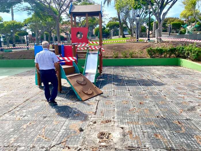 La remodelación de este espacio forma parte del Plan de Renovación Integral del Mobiliario en Áreas Infantiles Adaptadas impulsado por la Concejalía, que dirige Álvaro Monzón / TA